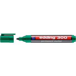 Alkoholos marker, 1,5-3 mm, kúpos, EDDING "300", zöld 122880362 - Marker