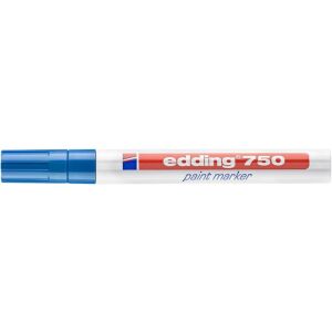 Lakkmarker, 2-4 mm, EDDING "750", sötétkék 122880431 - Lakkmarker