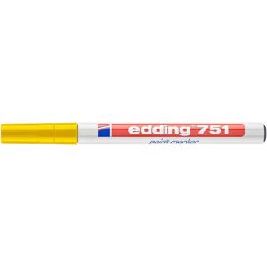 Lakkmarker, 1-2 mm, EDDING "751", sárga 122880454 - Lakkmarker