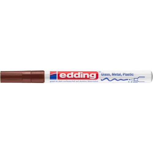 Lakkmarker, 1-2 mm, EDDING "751", barna 122880458