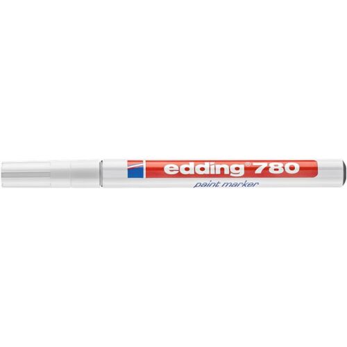 Lakkmarker, 0,8 mm, EDDING "780", fehér 122880468
