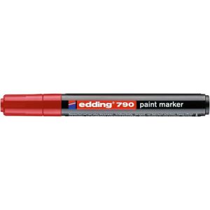 Lakkmarker, 2-3 mm, EDDING "790", piros 122880494 - Lakkmarker