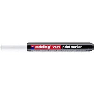 Lakkmarker, 1-2 mm, EDDING "791", fehér 122880498 - Lakkmarker