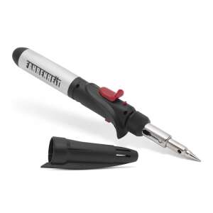 Fahrenheit 3 in 1 multi-functional gas soldering iron, soldering iron, hot air gun, and blowtorch, with a protective cap - Fahrenheit