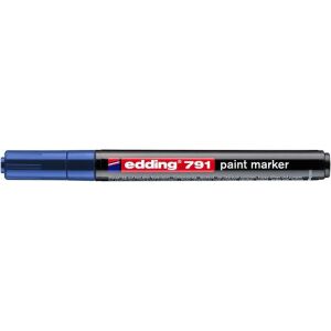 Lakkmarker, 1-2 mm, EDDING "791", kék 122880505 - Lakkmarker