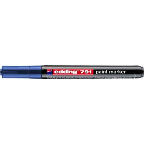 Lakkmarker, 1-2 mm, EDDING "791", kék 122880505