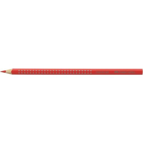 Színes ceruza, háromszögletű, FABER-CASTELL "Grip 2001", piros