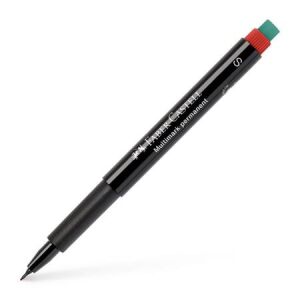 Alkoholos marker, OHP, 0,4 mm, FABER-CASTELL "Multimark 1523", piros 122880686 - Faber-Castell