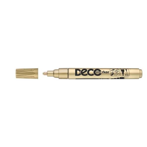 Lakkmarker, 2-4 mm, ICO "Decomarker" arany 122881004 - Iskolakezdés és iskolaszer
