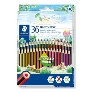STAEDTLER Noris Colour 36 darabos színes ceruza készlet, hatszögletű, újrahasznosított fából - Toll & Ceruza