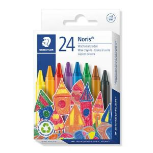 Zsírkréta, STAEDTLER "Noris 220", 24 különböző szín 122881755 - Rajzeszköz