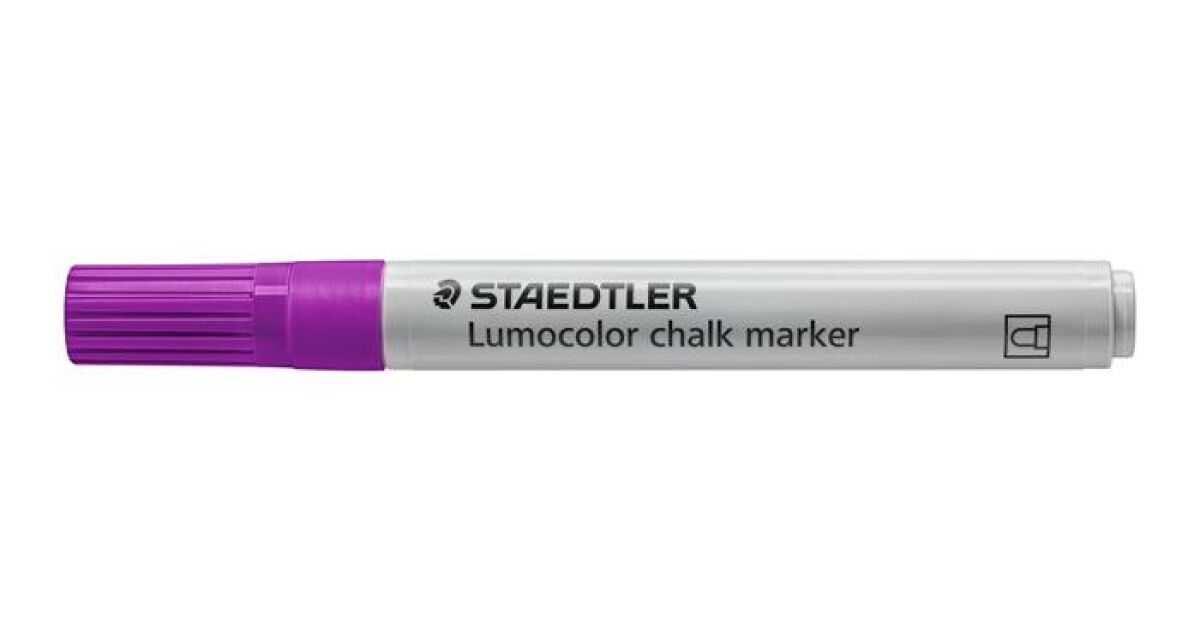 Krétamarker készlet, 2,4 mm, kúpos, STAEDTLER "Lumocolor® chalk marker 344", 5 különböző szín 122882217
