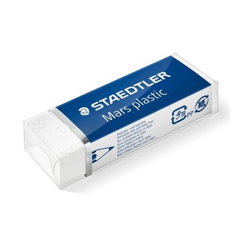 STAEDTLER Mars Plastic 50 Radír, ftalát- és latexmentes - Radír