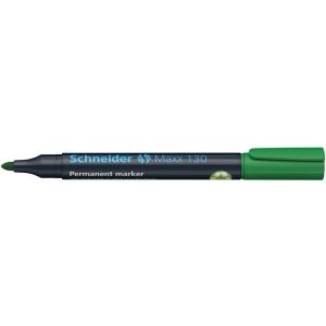 Alkoholos marker, 1-3 mm, kúpos, SCHNEIDER "Maxx 130", zöld 122882916 - Schneider