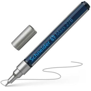 Lakkmarker, 0,8 mm, SCHNEIDER "Maxx 278", ezüst 122883409 - Lakkmarker