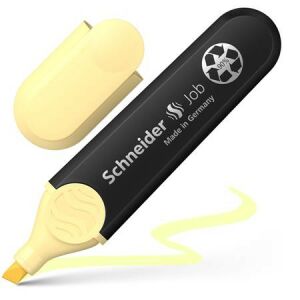 Szövegkiemelő, 1-5 mm, SCHNEIDER "Job Pastel", vanília 122883825 - Schneider