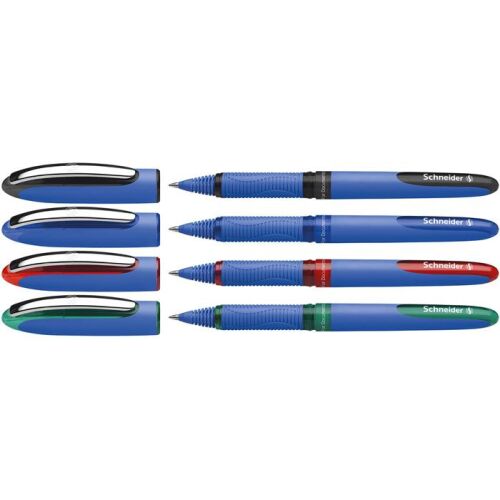 Rollertoll készlet, 0,3 mm, SCHNEIDER "One Hybrid C", 4 szín 122883981