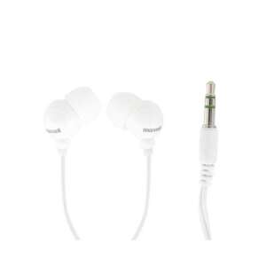 Maxell Plugz white in-ear headphones with 3.5mm jack - Headphone