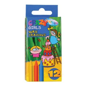 Centrum Kredki świecowe CENTRUM GIRAFFE 80593 mix*12 122949814 - Narzędzie do rysowania