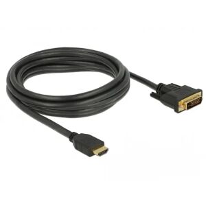 Delock 3m HDMI to DVI cable, bidirectional - HDMI Adapter