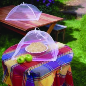 Food protection net XL, protects food from insects, easy to set up and fold, washable, 46x46 cm - Food cover
