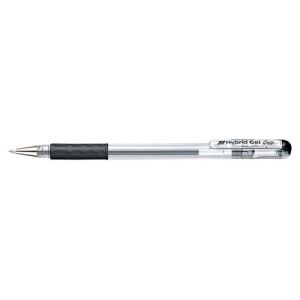 Pentel Hybrid K116-A fekete roller, 0.6 mm-es hegy, kényelmes fogás - Pentel