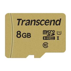 Transcend 8GB microSDHC Class 10 UHS-I U1 memóriakártya - Transcend