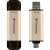Transcend JetFlash 930C 512GB USB-C/USB 3.2 Gen1 pendrive, arany, dupla csatlakozó