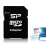 Silicon Power Superior Pro 64GB MicroSDXC UHS-III Class 10 memory card with adapter