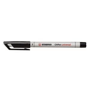 STABILO OHPen universal F fekete alkoholmentes marker - STABILO