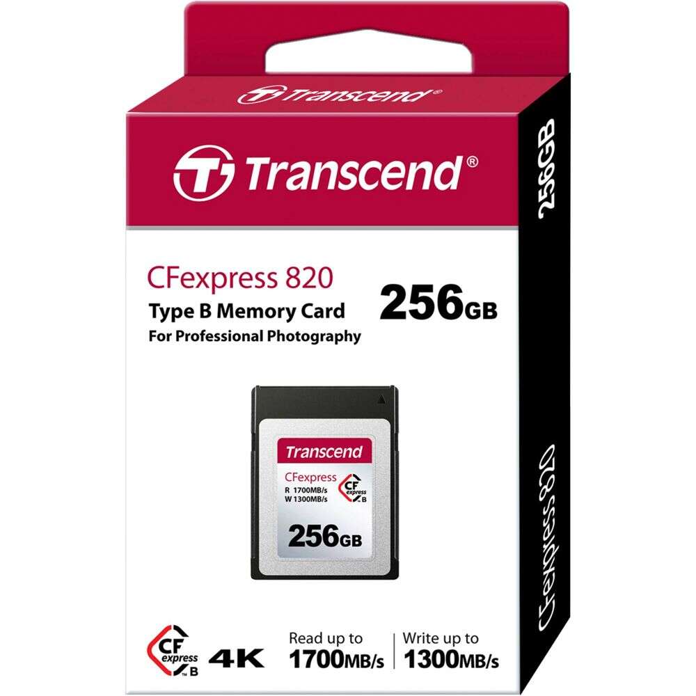 Transcend cfexpress 820 memóriakártya 256 gb nand