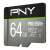 PNY PRO Elite 64GB microSDXC UHS-I Class 10 memóriakártya