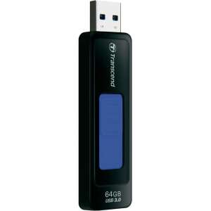 Transcend JetFlash 760 64GB USB 3.0 pendrive, fekete - Pendrive