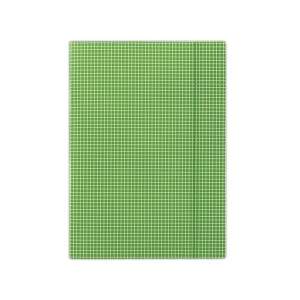 Donau A4 green grid elastic folder - File organization