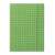 Donau A4 green grid elastic folder