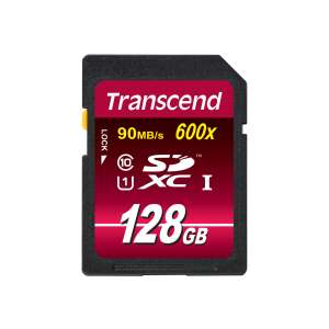 Transcend Ultimate 128GB SDXC Class 10 UHS-I memóriakártya - Transcend