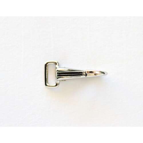 Fém Karabiner Kapcsok - 10 db - Ezüst