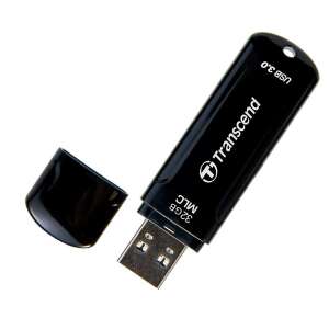Transcend Jetflash 750 32GB USB 3.0 pendrive, fekete - Transcend