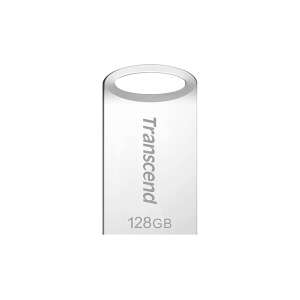 Transcend JetFlash 710 USB flash meghajtó 128 GB USB A típus 3.2 Gen 1 (3.1 Gen 1) Ezüst 91152754 