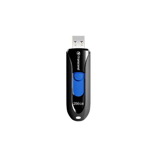 Transcend JetFlash 790 256GB USB 3.1 Gen 1 pendrive, fekete