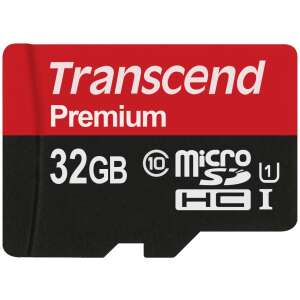 Transcend 32GB Micro SDHC Class 10 UHS-I memóriakártya - Transcend