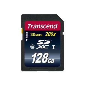 Transcend 128GB SDXC Class 10 UHS-I memóriakártya - Transcend