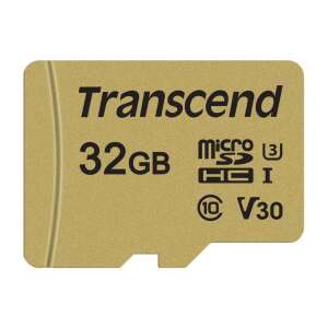 Transcend 32GB microSDHC Class 10 UHS-I U1 memóriakártya - Transcend