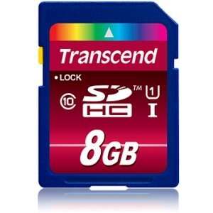Transcend 8GB SDHC Class 10 UHS-I memóriakártya - Transcend