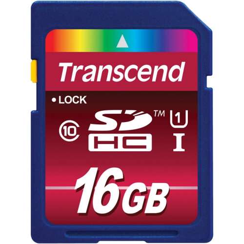 Transcend 16GB Class 10 UHS-1 ULTIMATE SDHC memóriakártya