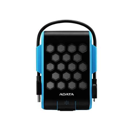 ADATA DashDrive HD720 2TB külső merevlemez, fekete és kék, vízálló és ütésálló