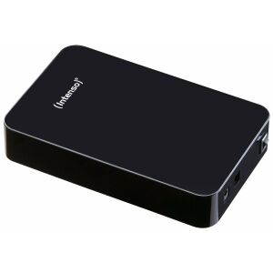 Intenso Memory Center 4TB External Hard Drive, Black - Computers and Accessory