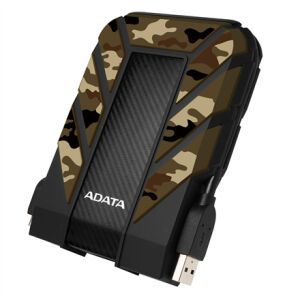 Kutni pogled ADATA HD710M Pro 2TB Kamuflaža Robusni Vanjski Tvrdi Disk - Durable