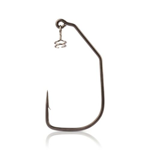 Mustad Infiltrator Swim Hook 2/0, horgászhorog rugós csalirögzítővel - Horgász horog