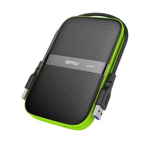 Hard disk extern Silicon Power Armor A60, 2000 GB, negru